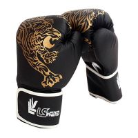 2023☼ↂ Kick Boxing Gloves For Men Women PU Karate Muay Thai Guantes De Boxeo Free Fight MMA S anda Training Adults Kids Equipment