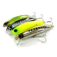 TOWER 7 สี Pesca Issen เหยื่อสตรีมจม Minnow เหยื่อ ล่อหล่อยาว เบ็ดตกปลา Minnow Lures