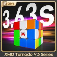 [XMD Tornado V3 Series] Qiyi Maglev 3x3 Speed Magnetic Cube - Dual Positioning Core Puzzle Toy for Professional Cubers Brain Teasers