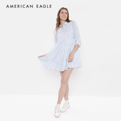 American Eagle Mini Shirt Dress ชุดเดรส ผู้หญิง มินิเชิ้ต (NWDR 039-7355-400)