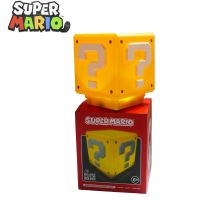 Super Mario Bros LED 64เครื่องหมายคำถามไฟกลางคืนเกม USB ชาร์จเด็กไฟกลางคืนโคมไฟห้องนอน