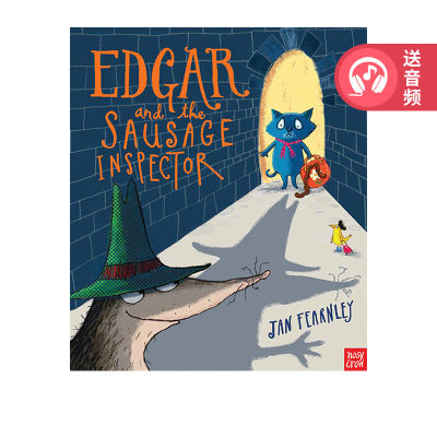 Original English Edgar and the usage inspector childrens English Enlightenment humorous story picture book parent-child reading free audio Jan Fearnley