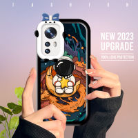 Xiaomi MI เคสใส่โทรศัพท์12 Pro MI 12 12X MI เคส12Pro MI ลายการ์ตูนนักบินอวกาศมอนสเตอร์เปลือกเลนส์โทรศัพท์แบบนิ่มปลอกกันกระแทกฝาครอบป้องกัน