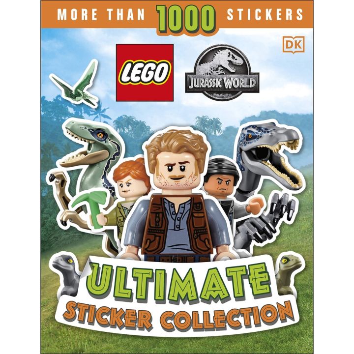 Standard product &gt;&gt;&gt; LEGO Jurassic World Ultimate Sticker Collection [Paperback] หนังสือภาษาอังกฤษใหม่ พร้อมส่ง