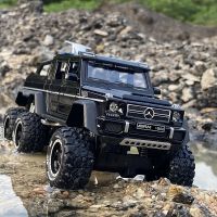 1:28 BenzsG63 G63 6*6 Big Tyre Off-Road Vehicle Alloy Pickup Car Model Diecast &amp; Toy Vehicles Metal Car Model Childrens Toy Gift