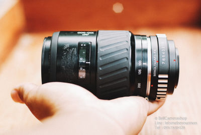 (For Fujifilm Mirrorless ทุกรุ่น) ขายเลนส์ TELE มือหมุน งบประหยัด Minolta AF 100-300mm F4.5-5.6 Serial 18202825