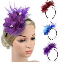 Headbands for Work Fascinators Wedding Ball Hat for Headband Flower Cocktail Womens Headband hair bands set