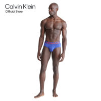 CALVIN KLEIN กางเกงในผู้ชาย Future Shift Micro ทรง Hip Brief รุ่น NB3655 FPT - สีน้ำเงิน