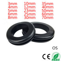 34567810121416182025mm Inner Diameter Cable Wiring Rubber Grommets Gasket Ring Wire Protective Loop Washer
