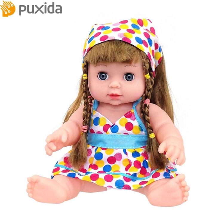 puxida-ตุ๊กตาเด็กแรกเกิดจำลองสูง30ซม-ตุ๊กตายางนิ่มการศึกษาของเด็กพ่อแม่-เด็กของเล่นให้สอดคล้องกับมาตรฐาน-eu