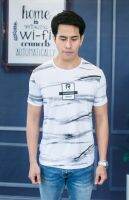 เสื้อยืดแขนสั้น ผ้าค๊อตตอน100%สำหรับผู้ชาย 814