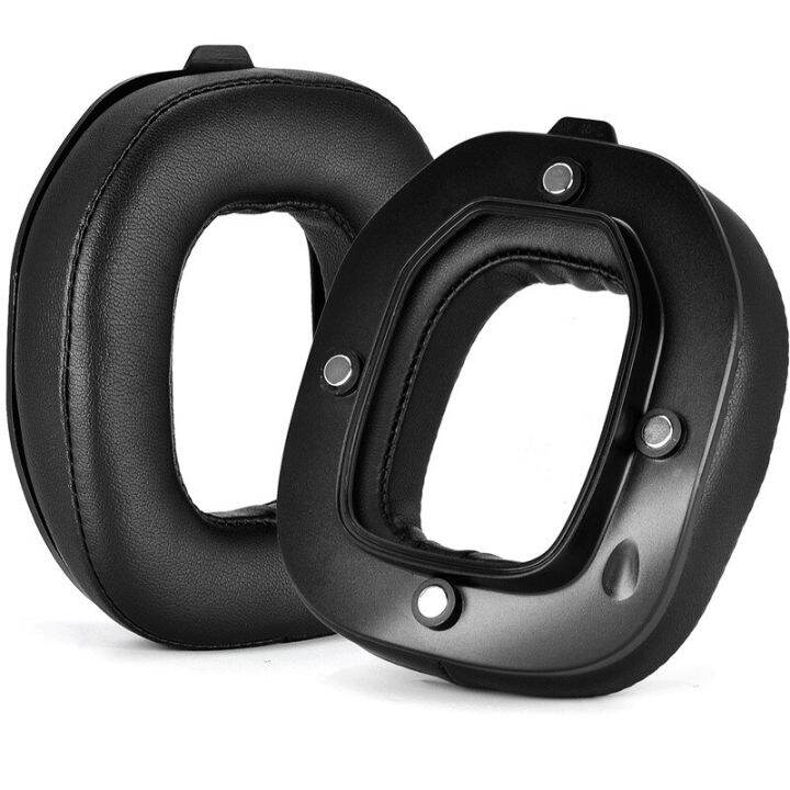 Lot De 6 Coussinets Oreille Remplacement Pour Casque Jabra/Plantronics - 50mm - Similicuir
