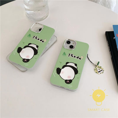 For เคสไอโฟน 14 Pro Max [Plating Chain Green] เคส Phone Case For iPhone 14 Pro Max Plus 13 12 11 For เคสไอโฟน11 Ins Korean Style Retro Classic Couple Shockproof Protective TPU Cover Shell