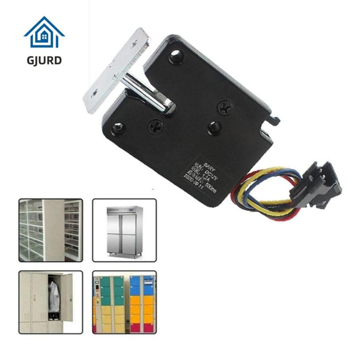 gjurd-dc-3v5v12v-ตู้เก็บของ-ตู้เล็ก-ล็อคเกอร์-เครื่องจำหน่ายสินค้าอัตโนมัติ-ล็อคไฟฟ้า-ล็อคอิเล็กทรอนิกส์-ล็อคประตู-ล็อคอัจฉริยะ