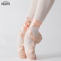 hot【DT】 Ballet Shoes Slippers Gymnastics Flats Split Sole with Training for Kids Todder