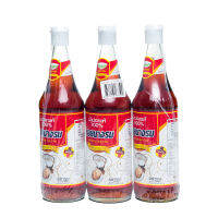 หอยนางรมน้ำปลาแท้ ฉลากแดง 700 มล. X3 ✿ OYSTER FISH SAUCE RED 700 ML. X3