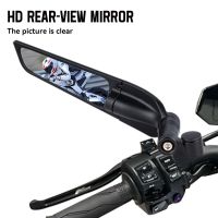 For Honda CB CB650R Motorcycle Rearview Mirror Universal Wind Wing Reversing Side Mirrors Retroviseur Espejos Moto