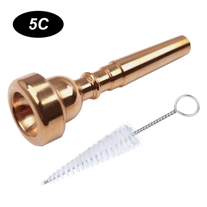 3C/5C/7C Trumpet Mouthpiece Metal Trumpet Accessory Cleaning Brush Trumpet Cleaning Kit