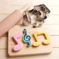 ELEGANT 3pcs/set Music Note Cookie Cutters Stainless Steel Biscuit Mold Fondant Cutter Baking Accessories K005