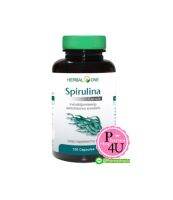 Herbal One Spirulina 100 Capsules เฮอร์บัลวัน สาหร่ายสไปรูไลน่า 100 แคปซูล อ้วยอันโอสถ