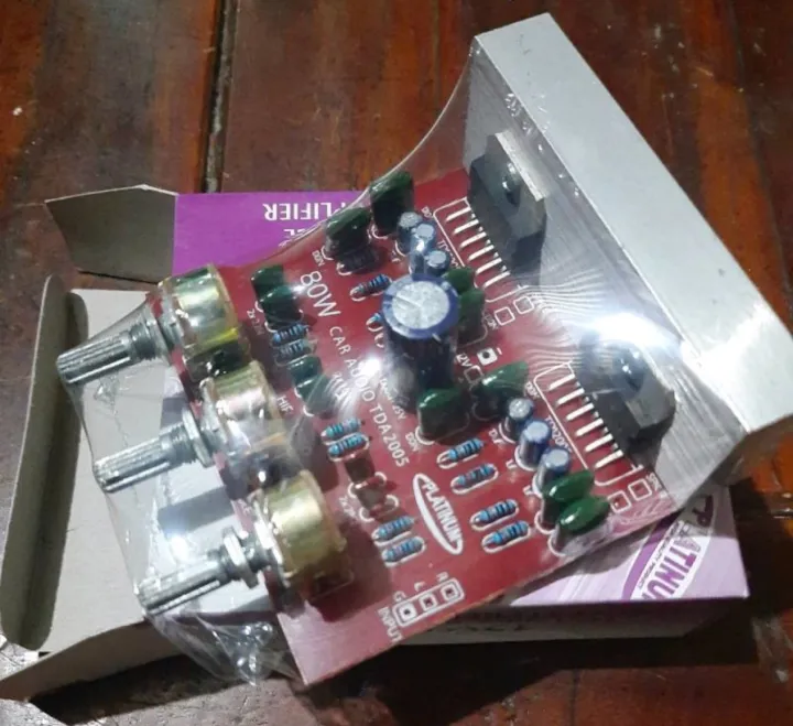 Kit Power Speaker Aktif Stereo V Dc W Bridge Tda Tda Car