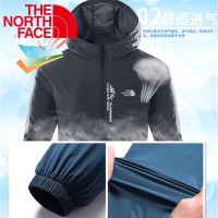 [ส่งของ]The North Face เสื้อโค้ทกันลม มีฮู้ด แบบบาง เหมาะกับฤดูร้อน สําหรับผู้ชาย