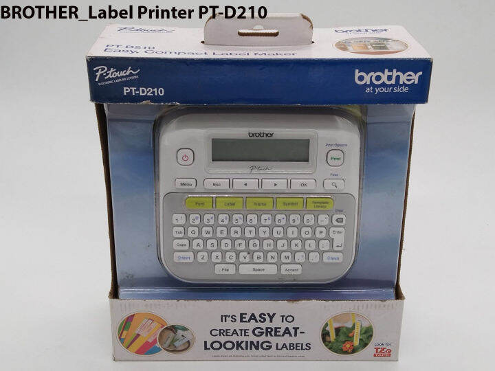 Brother PTouch PTD210 Label Maker Label Printer Lazada PH
