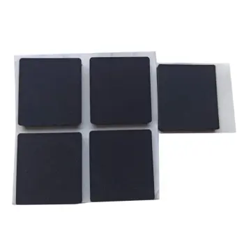 10PCS Thick 1.5mm Anti-slip Self Adhesive Silicone Rubber Feet Pad  Shockproof Oval Mat Protectors