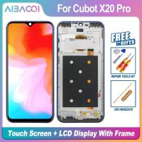 Aibaoqi ใหม่เอี่ยมหน้าจอ Lcd Screen2340x1080สัมผัสขนาด6.3นิ้วชุดประกอบสำหรับ X20 Cubot X20 Pro