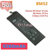 แบตเตอรี่ แท้ Xiaomi Mi Note 10 Lite / Mi Note 10 Pro / CC9 Pro BM52 5260mAh ประกันนาน 3 เดือน #แบตโทรศัพท์  #แบต  #แบตเตอรี  #แบตเตอรี่  #แบตมือถือ