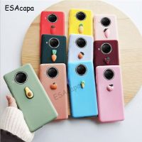 (Great. Cell phone case)สำหรับ Xiaomi R Edmi หมายเหตุ9 Pro 5กรัมกรณี3D DIY น่ารักผลไม้กรณีโทรศัพท์สำหรับ Xiaomi Mi 10ครั้ง Lite ลูกอมสีเคลือบซิลิโคนปกหลัง