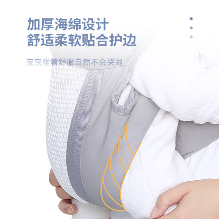 bm-ผ้าห่มห่อเด็กทารกอเนกประสงค์น้ำหนักเบาถือมือฟรีทารกขนส่งทารกด้านหน้าแนวนอนถือได้ง่าย
