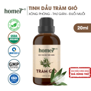 Tinh dầu Tràm Huế 20ml 100ml HOMER nguyên chất hữu cơ Organic FDA Hoa Kỳ