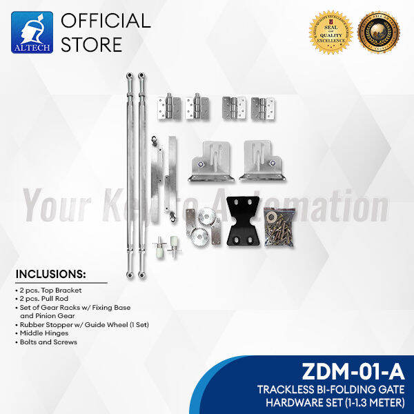 ZDM01A TRACKLESS BIFOLDING GATE HARDWARE SET (11.3METERS) Lazada PH