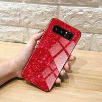 Googlehitech หรูหราสมาร์ทแฟชั่นบางเฉียบสำหรับ Samsung Galaxy S10 / Samsung Galaxy S10 Plus หินอ่อนธัญพืชระยิบระยับกระจกนิรภัยเชลล์โล่กรณี coque, ปกคลุมสำหรับ Cover