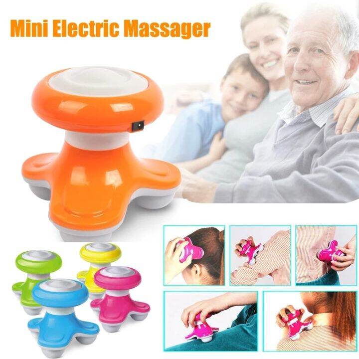 MH Mini Handled Electric Wave Vibrating Full Body Massager for Arm Leg Head Neck Shoulder Waist