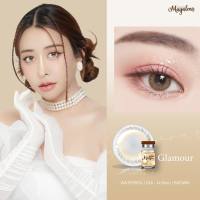 คอนแทคเลนส์ Mayalens รุ่น Glamour Brown (สีน้ำตาล) ขนาด14.5