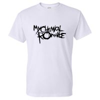 Casual T-shirt My Chemical Romance Solid Color Printed Streetwear Men Women Rock Band Tshirt Punk Style T shirt Cotton Tops Male  IA1J