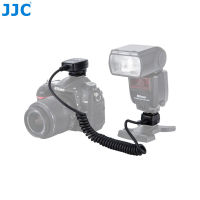 JJC 1.3เมตร TTL ปิดกล้องสายแฟลชรองเท้าร้อนซิงค์ระยะไกลแสงโฟกัสเคเบิ้ลสำหรับ Nikon D Series DSLR SPEEDLITE SB-5000SB-800