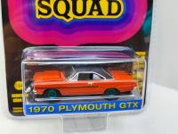 1:64 THE MOD SQUAD - 1970 PLYMOUTH GTX Green Machine Version Collection Of Car Models