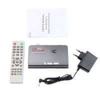 [COD] kebidumei ใหม่ Hot Digital terrestrial DVB-TT2 รีโมทคอนล VGA AV CVBS TUNER Receiver HD 1080P VGA DVB-T2