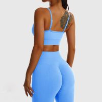 Seamless Sport Suits Womens Yoga Set Fitness Workout Clothes for Women Sportwears Yoga Outfits Gym Skinny Tracksuit Ladies Protective Gear