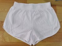 Women Dance Short Mid-Rise Lined Short With Zipper Pocket Butter Soft Fabric mesh Net Yarn Stitching Shorts