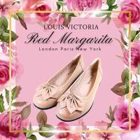 รองเท้า หนังแกะอิตาลี LOUIS VICTORIA  BALLET สีมิลค์ที สูง 1.5 ซม ส้นคอมฟอร์ตนุ่ม Red Margarita  ลูกค้าสามารถเปลี่ยนไซส์ได้ 1 ครั้งครับ