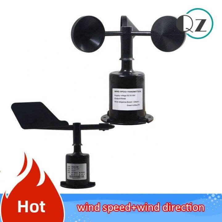 30ms Polycarbon Wind Direction And Wind Speed Sensor 8 Direction Weather Station Outdoor Sensor 8736