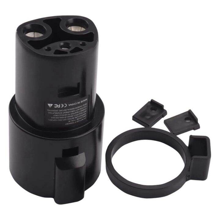 J1772 Charging Adapter with Lock 80 Amp / 240V AC for Tesla Model 3, Y