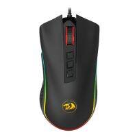 Redragon COBRA M711 RGB เมาส์เกมสายยูเอสบี10000-12400 DPI เมาส์ปุ่ม9โปรแกรมได้เหมาะกับสำหรับคอมพิวเตอร์พีซีเกมเมอร์