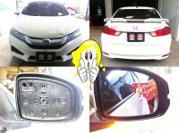 เลนส์กระจกมองข้าง สำหรับ รถ HONDA CITY JAZZ MOBILIO BRV มุมมองเหมือนเดิม ไม่หลอกตา ด้าน ขวา