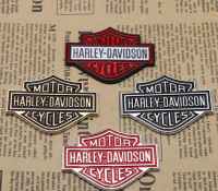 ราคาต่อชิ้น 5.8cm*4.5cm งานโลหะ โลโก้ ฮาเลย์ แต่งข้างถังน้ำมัน Metal Harley Davidson Motor Logo Badge Stickers