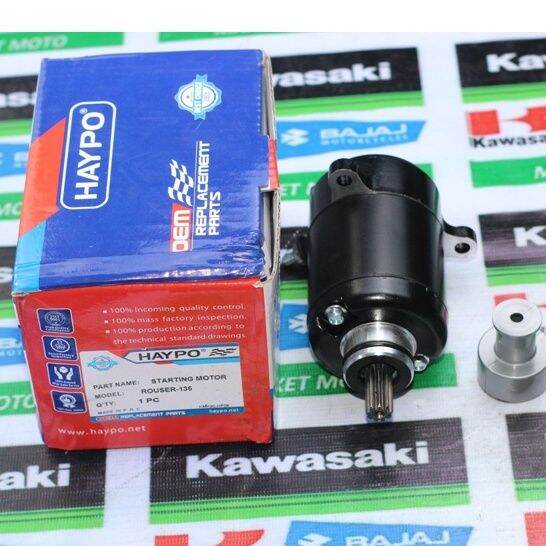 rouser 135 starter motor haypo Lazada PH